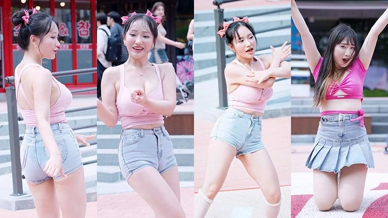 韩国女团HAPPINESS饭拍秀 拍摄日期20240720