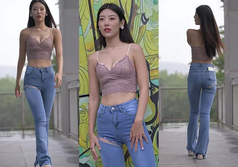 M985.[一始专区] 黑色热裤女孩图片视频